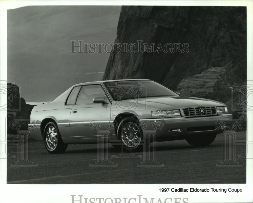 Press Photo A new 1997 Cadillac Touring Coupe automobile - Historic Images