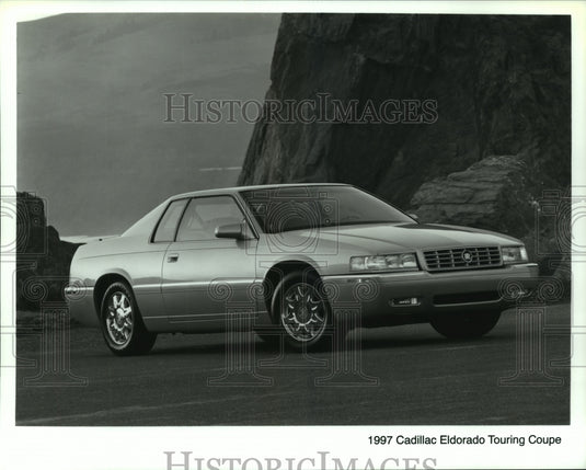 Press Photo A new 1997 Cadillac Touring Coupe automobile - Historic Images