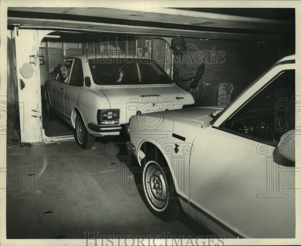 1970 Foreign automobiles unloaded- Import Invasion - Historic Images