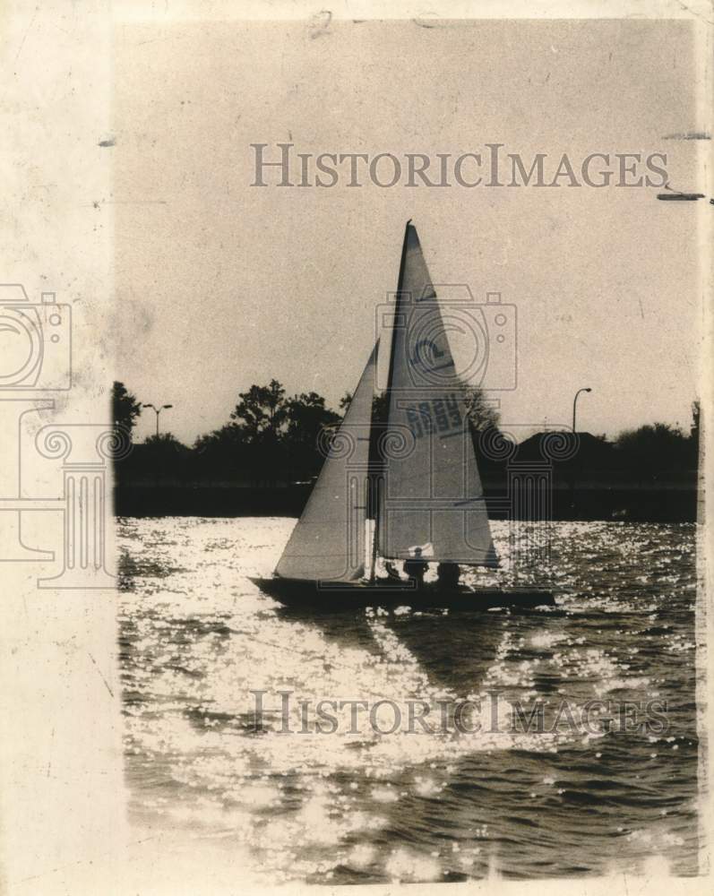 1969 Boat Racing - Scene From Sugar Bowl Gulf Yacht Regatta-Historic Images