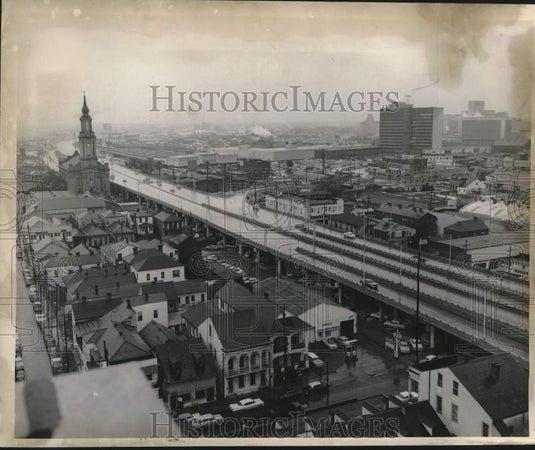 1961 Pontchartrain Expressway-Historic Images