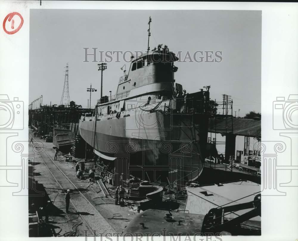 1968 Marjorie McAllister Tug Boat-Historic Images