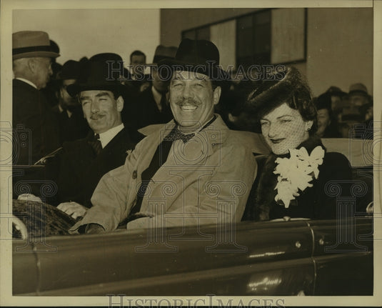 1938 The Anthony Edens & Grover Whalen visit the 1939 World's Fair - Historic Images