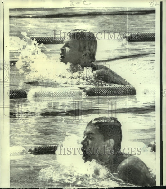 1971 Steve Furniss, U.S. & Marolejo, Mexico, at Pan-American Games - Historic Images