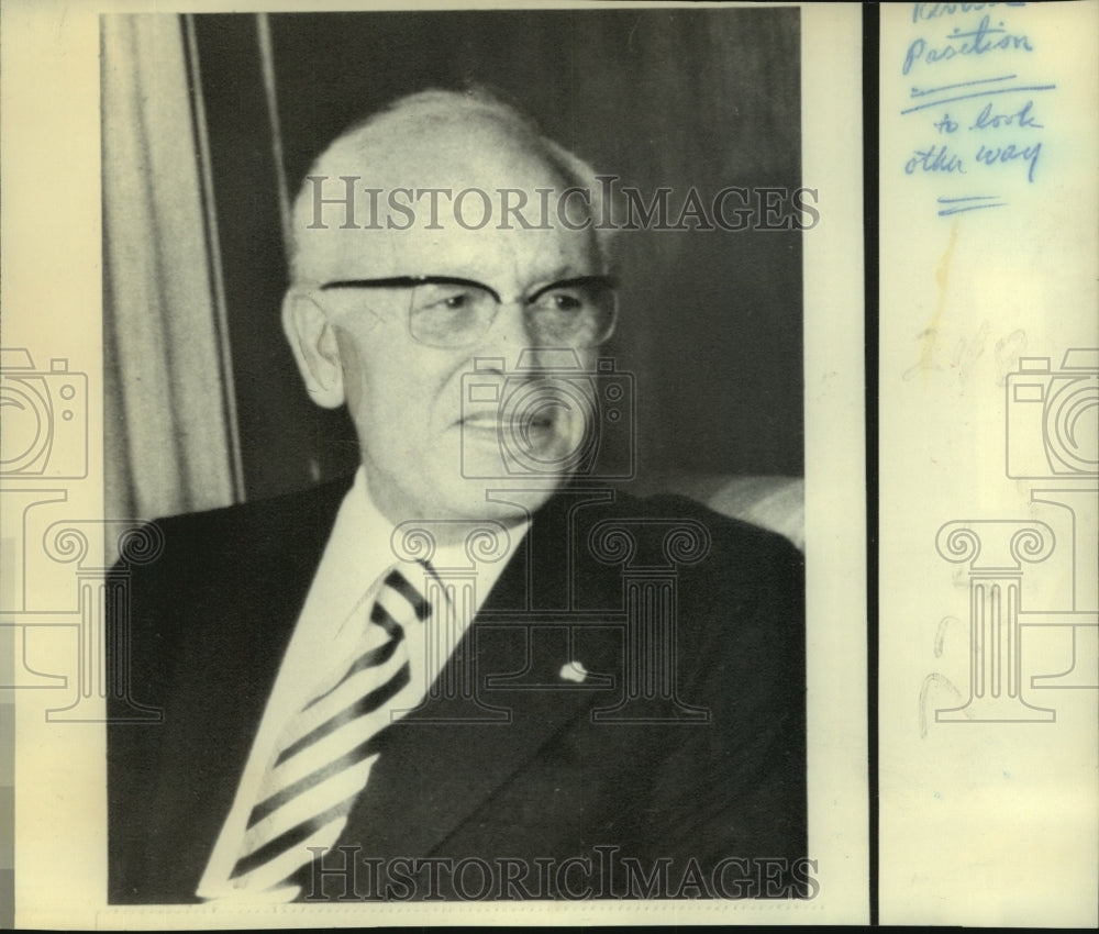 1976 Suleiman Franjieh, Lebanon&#39;s Christian President - Historic Images