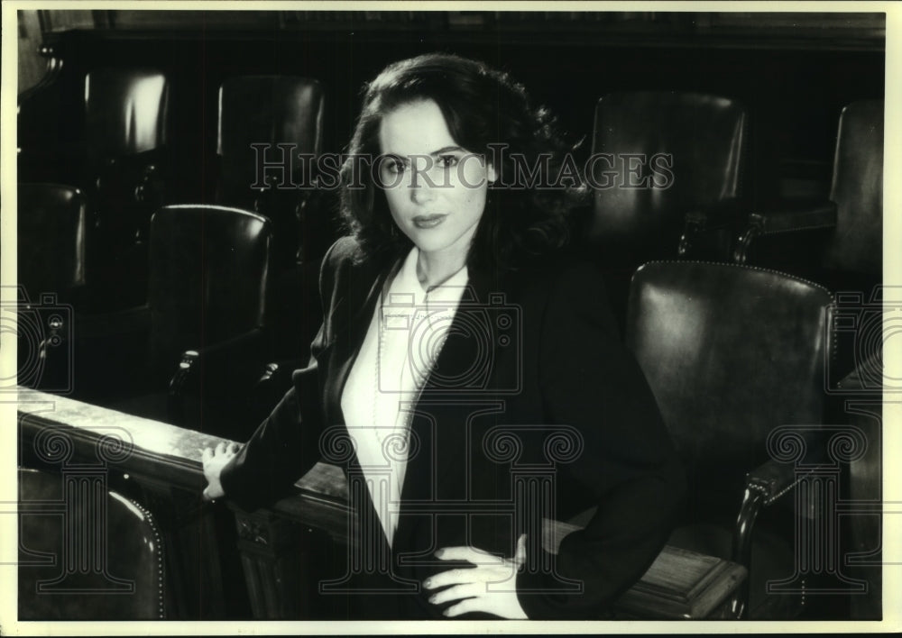 1991 Debrah Ferentino stars in ABC Television&#39;s &quot;Equal Justice.&quot; - Historic Images