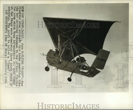 1964 Fleep, flexible wing aircraft for the Army - Historic Images