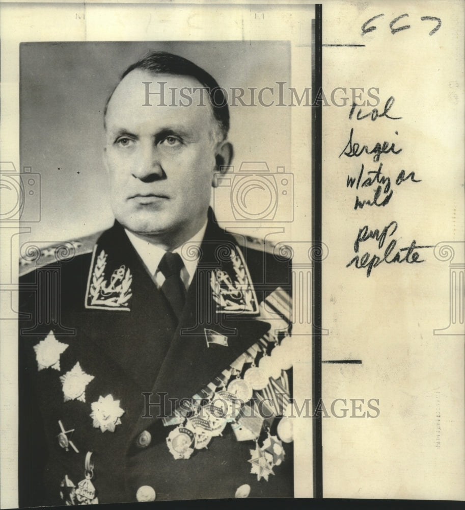 1967 Admiral Gorspkov promoted to Soviet Union&#39;s Admiral of Fleet - Historic Images