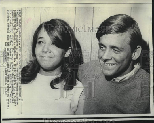 1968 Remi Brooke & Donald Hasler plan June wedding - Historic Images