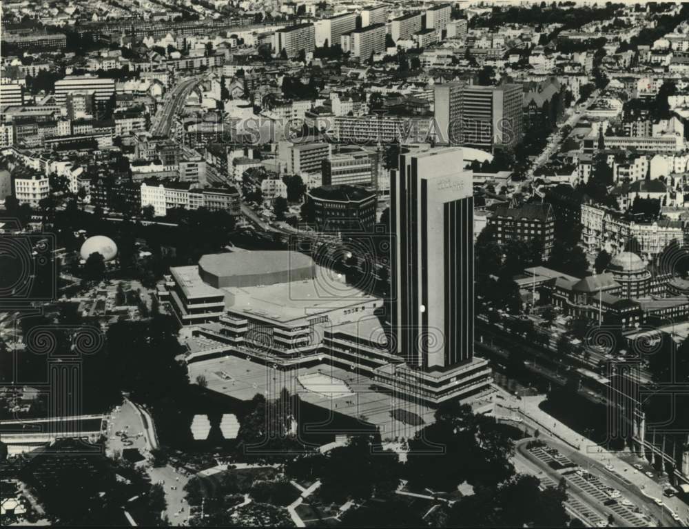 1973 Hamburg Congress Center in Europe - Historic Images