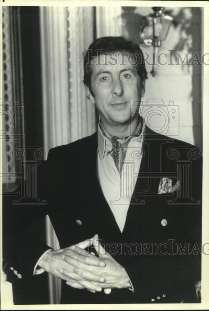 1989 Eric Idle, member of Monty Python group, in "Nearly Departed" - Historic Images