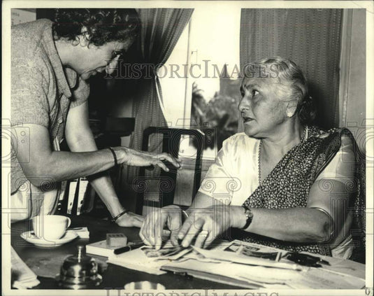1969 Lady Dhanvanthi Rama Rau, health & birth control director - Historic Images