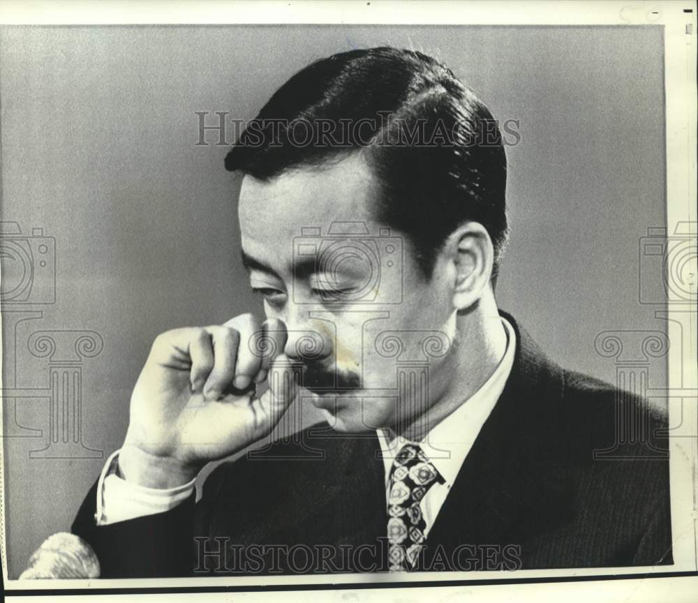 1970 South Vietnam&#39;s Nguyen Cao Ky prepares for &quot;Meet the Press&quot; - Historic Images