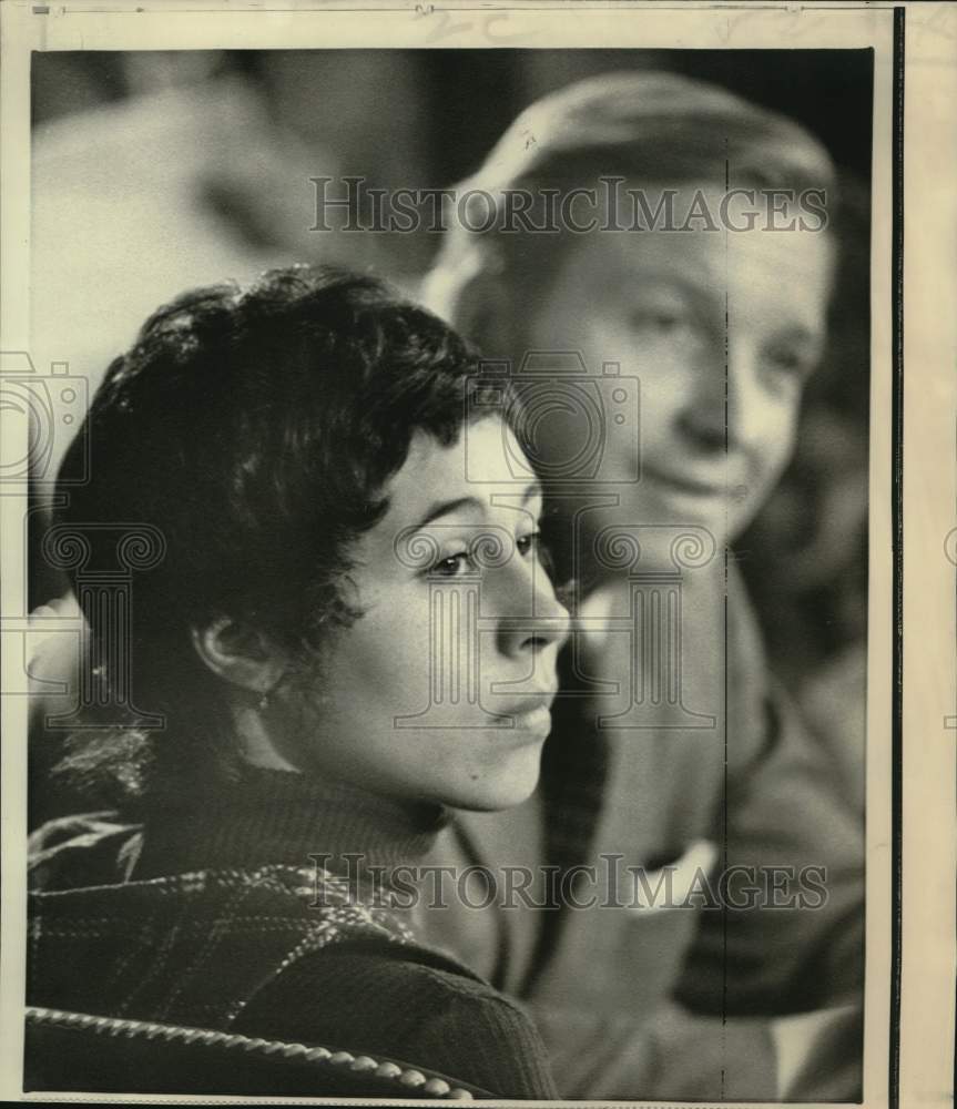 1971 Ellen Rachel McConnell and Senator Percy at Senate subcommittee - Historic Images