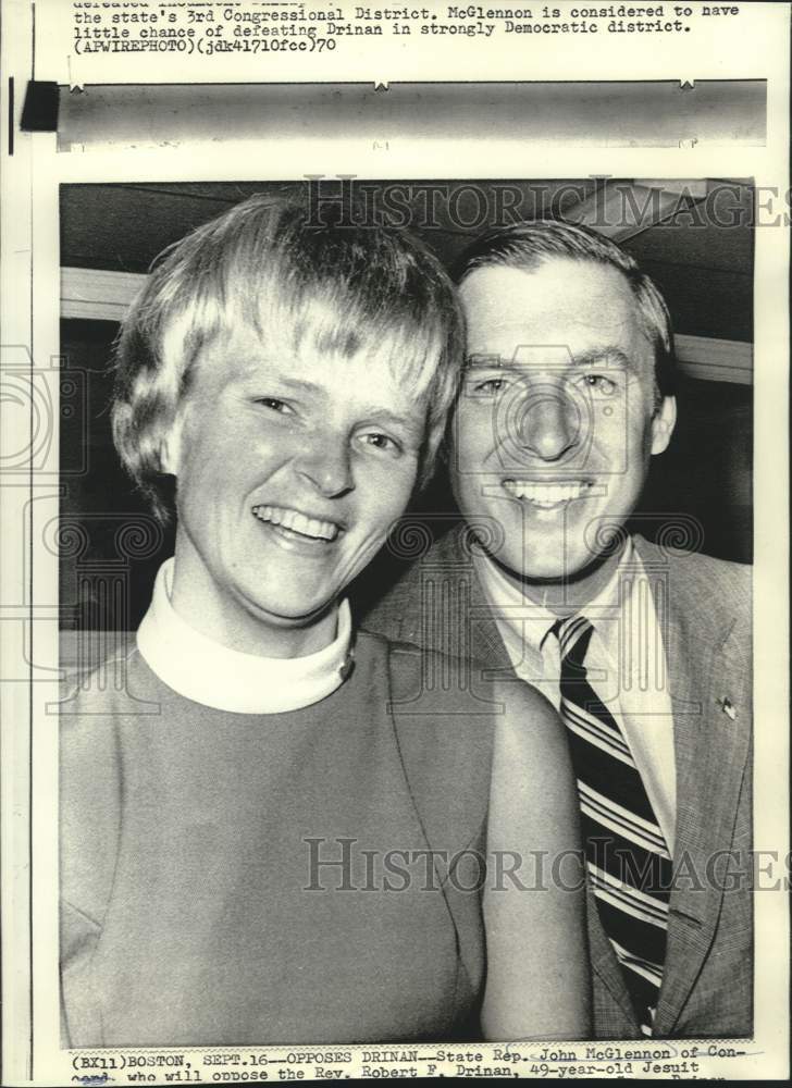 1970 Press Photo McGlennon of 3rd Congressional District - now20475-Historic Images