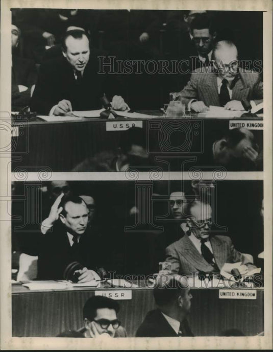 1950 Press Photo Jacob Malik at United Nations in New York - now20627-Historic Images