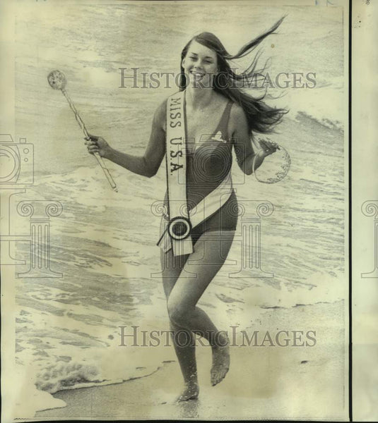1971 Miss America Winner Michele McDonald - Historic Images