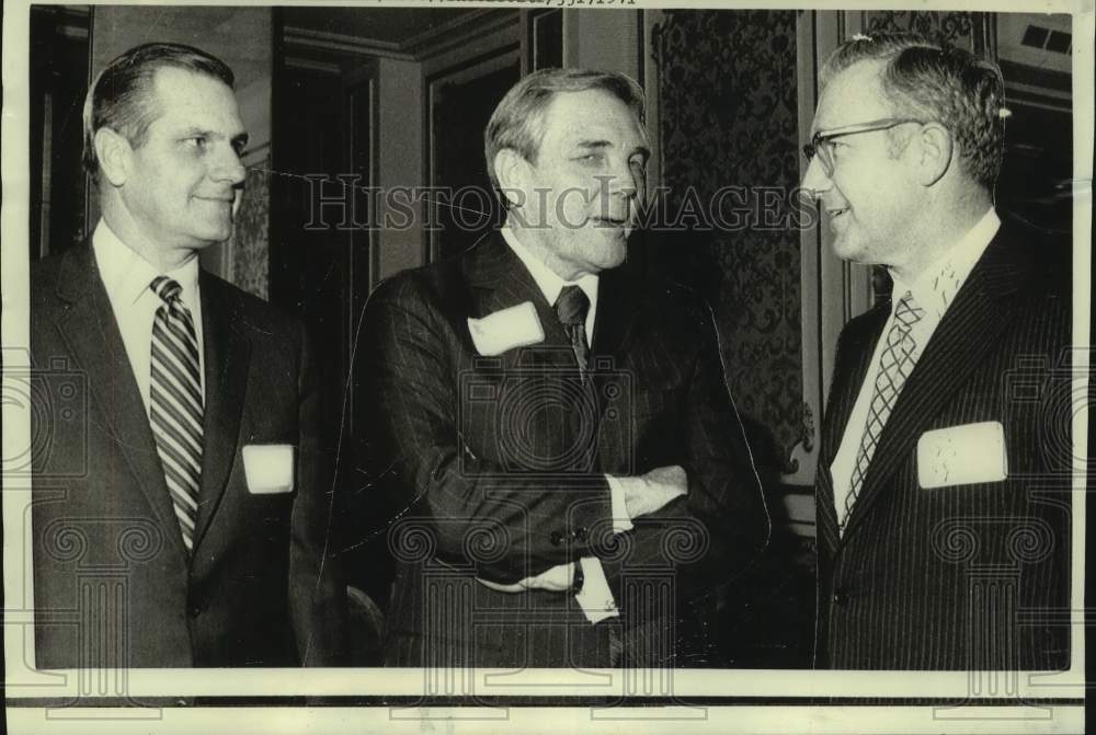 1971 Louisiana Governor John M&#39;Keithen &amp; Olin Corporation Executives - Historic Images