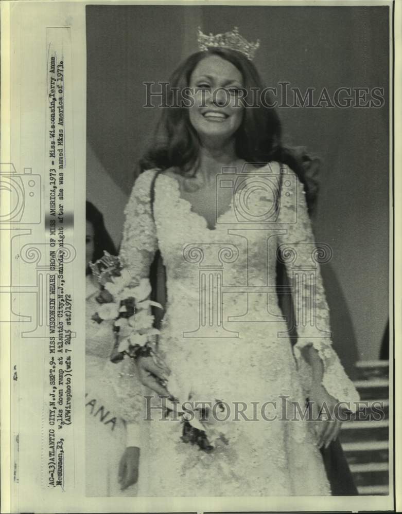 1972 Miss America Winner Terry Anne Neeuwsen - Historic Images