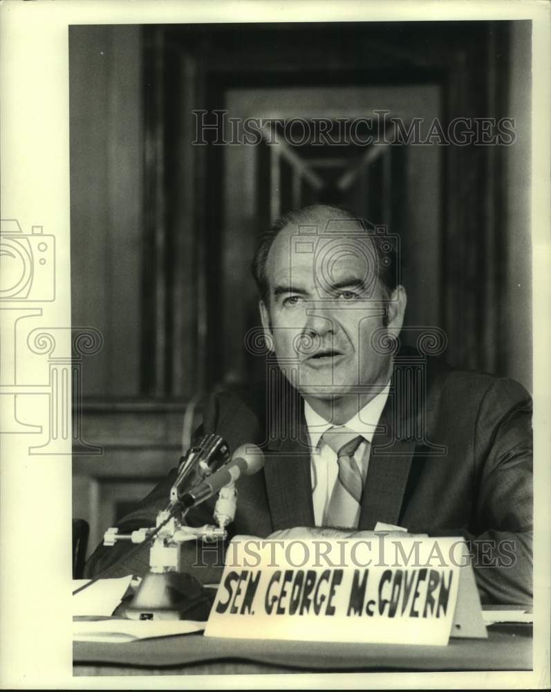 1970 Senator George McGovern, member of numerous committees - Historic Images