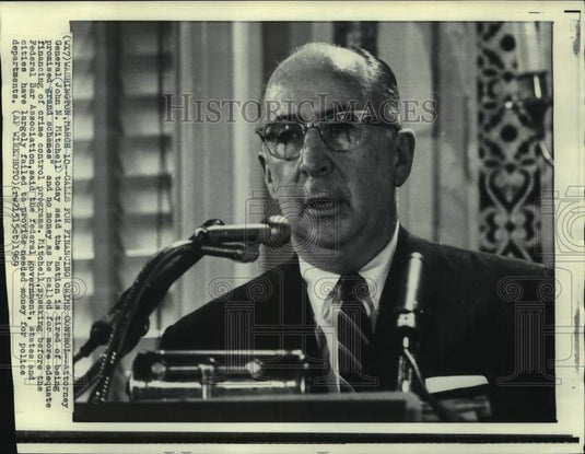 1969 Attorney General John Mitchell at American Bar Association.-Historic Images