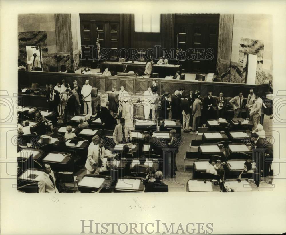 1976 Press Photo Legislature of Louisiana - Historic Images