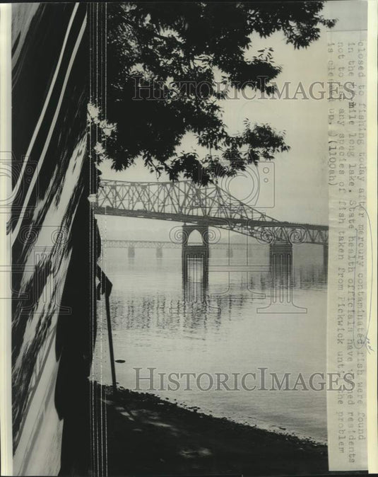 1970 Pickwick Lake closed due to mercury contamination. - Historic Images