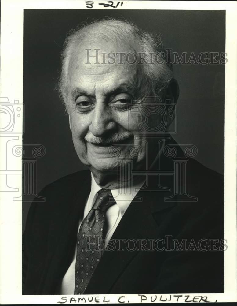 1986 Press Photo Samuel C. Pulitzer - now36449-Historic Images