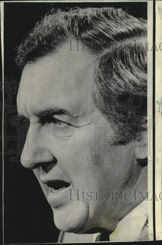 1974 Press Photo Democrat Senator Edmund S. Muskie of Maine - now37517-Historic Images