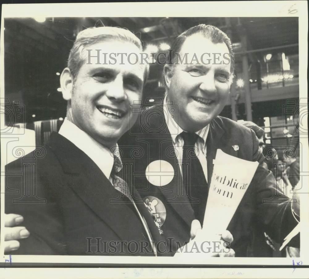 1972 Press Photo Louisiana Republican National Convention Delegates-Historic Images