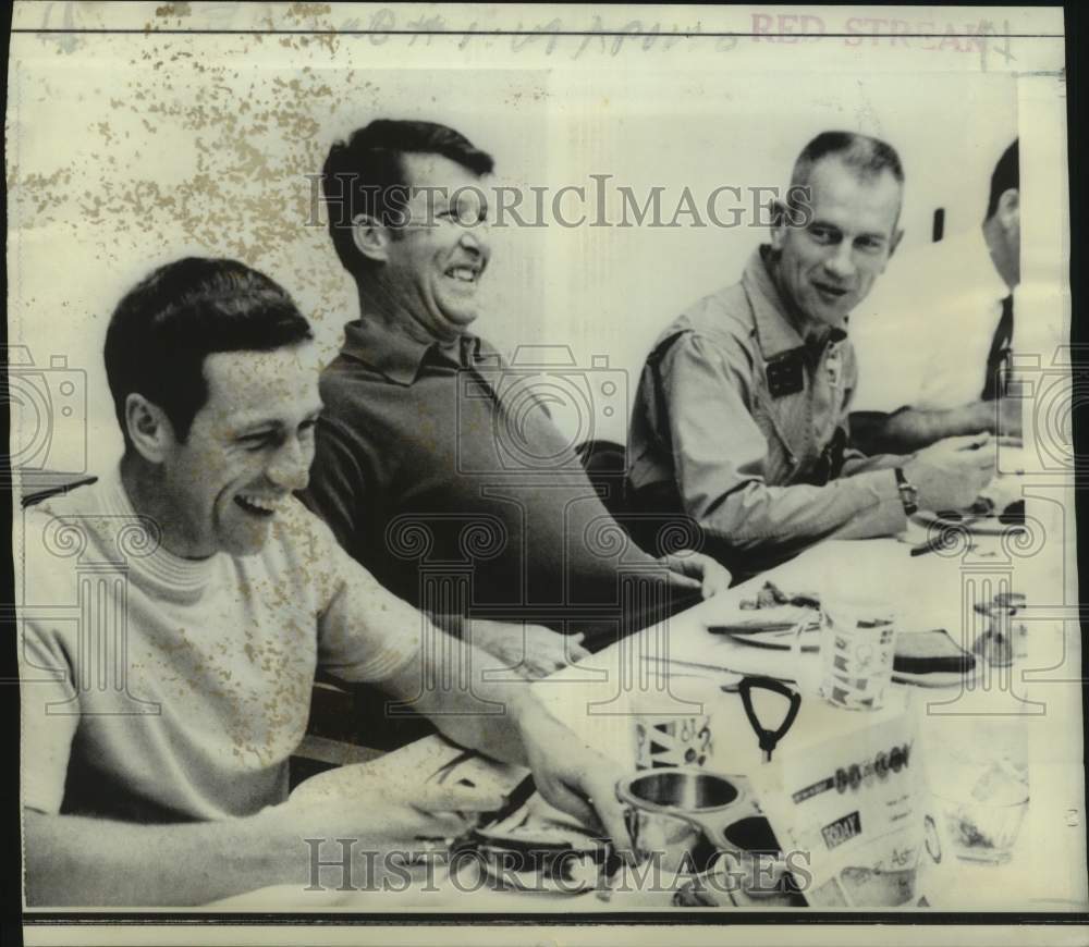 1968 Apollo Astronauts Eisele, Schirra and Cunningham-Historic Images