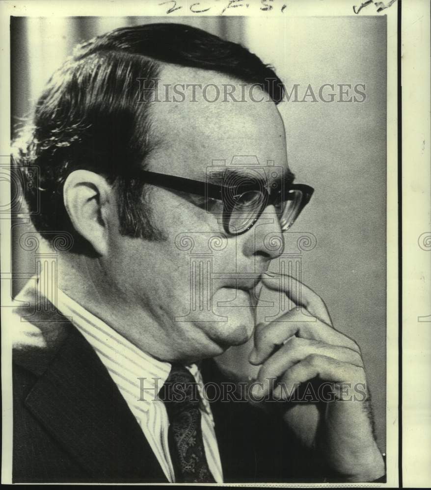 1973 Press Photo New FBI Acting FBI Director William J. Ruckelshaus - Historic Images