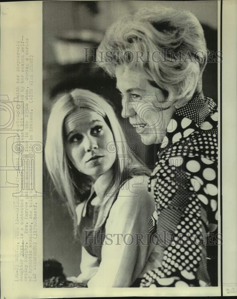 1971 Bridey Murphy &quot;Reincarnation&quot; as Ginni Morrow, Daughter, Denver - Historic Images