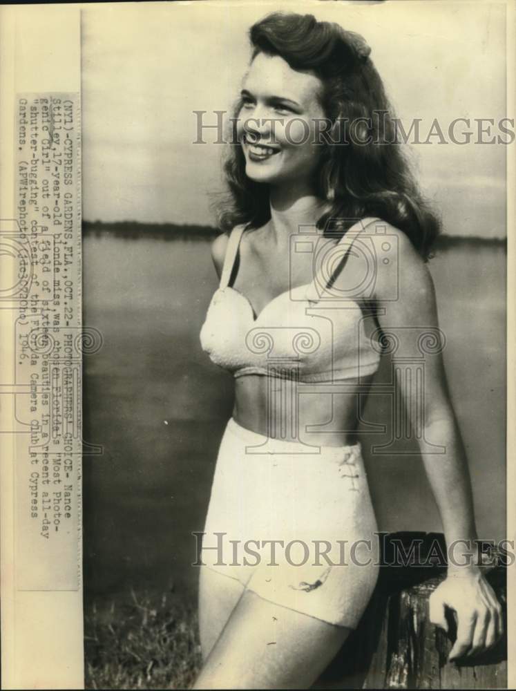 1946 Photographers&#39; choice, Florida&#39;s Nance Stilley Most Photogenic - Historic Images