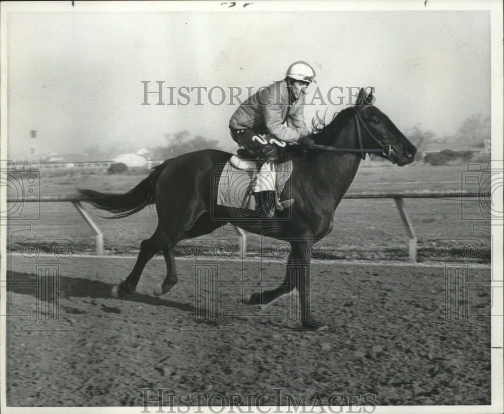 1972 Press Photo Herbalist and Jockey Ronnie Behrens of Letellier Handicap-Historic Images