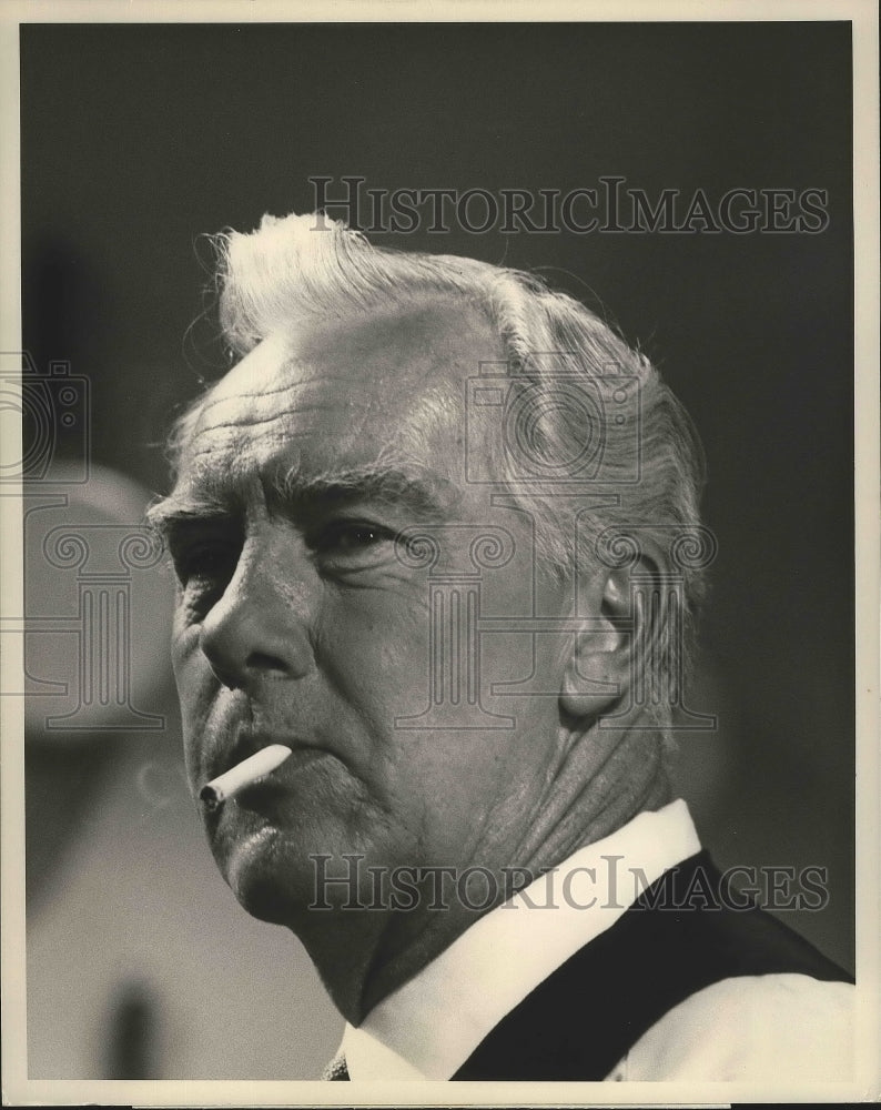 1965 Press Photo Warner Anderson in &#39;Peyton Place&quot;- Episode #78 - nox01985- Historic Images