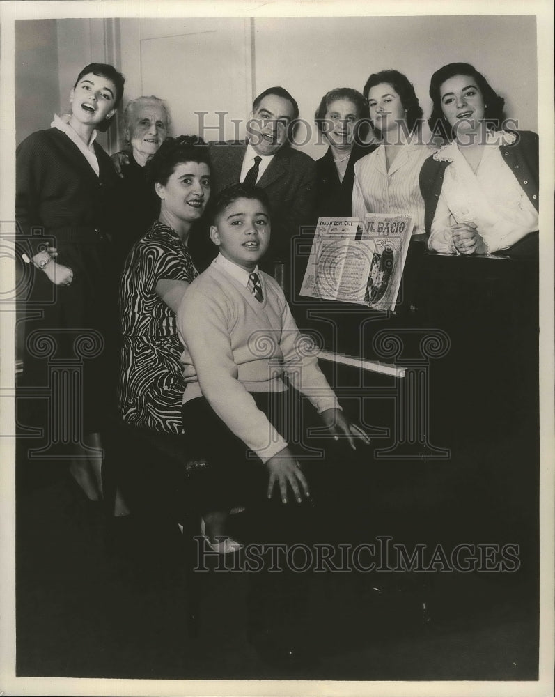 1956 Anna Maria Alberghetti and her family In The Song Caruso