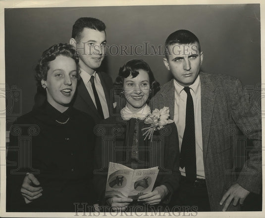 Elizabeth Moore, George Agusel, Cynthia Church & Frank Allen Jr. - Historic Images