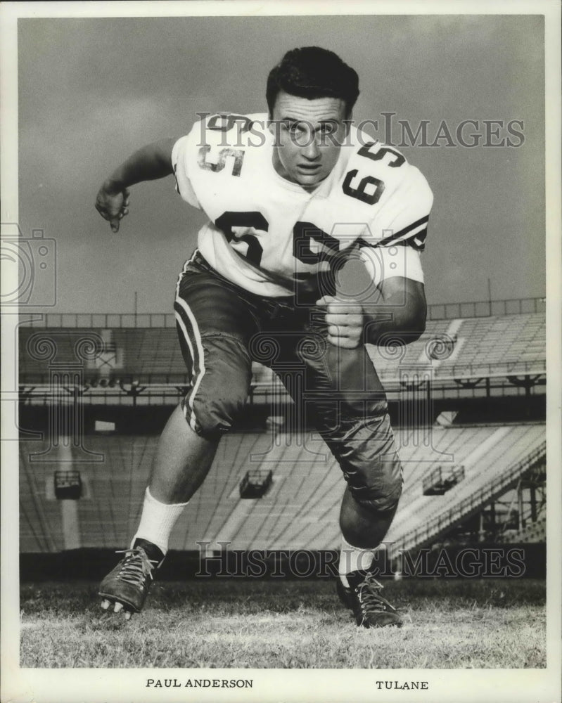 1967 Press Photo Tulane Football - Paul Anderson - nox03717- Historic Images
