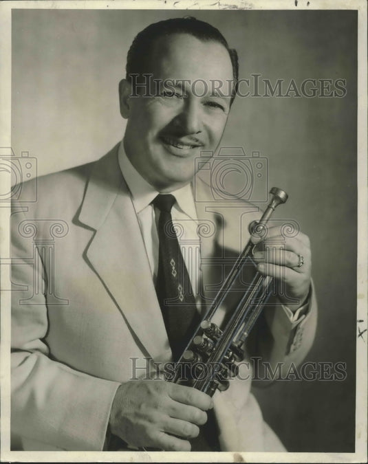 1954 Press Photo Dutch Andrus & Orchestra Will Perform on Steamer President- Historic Images