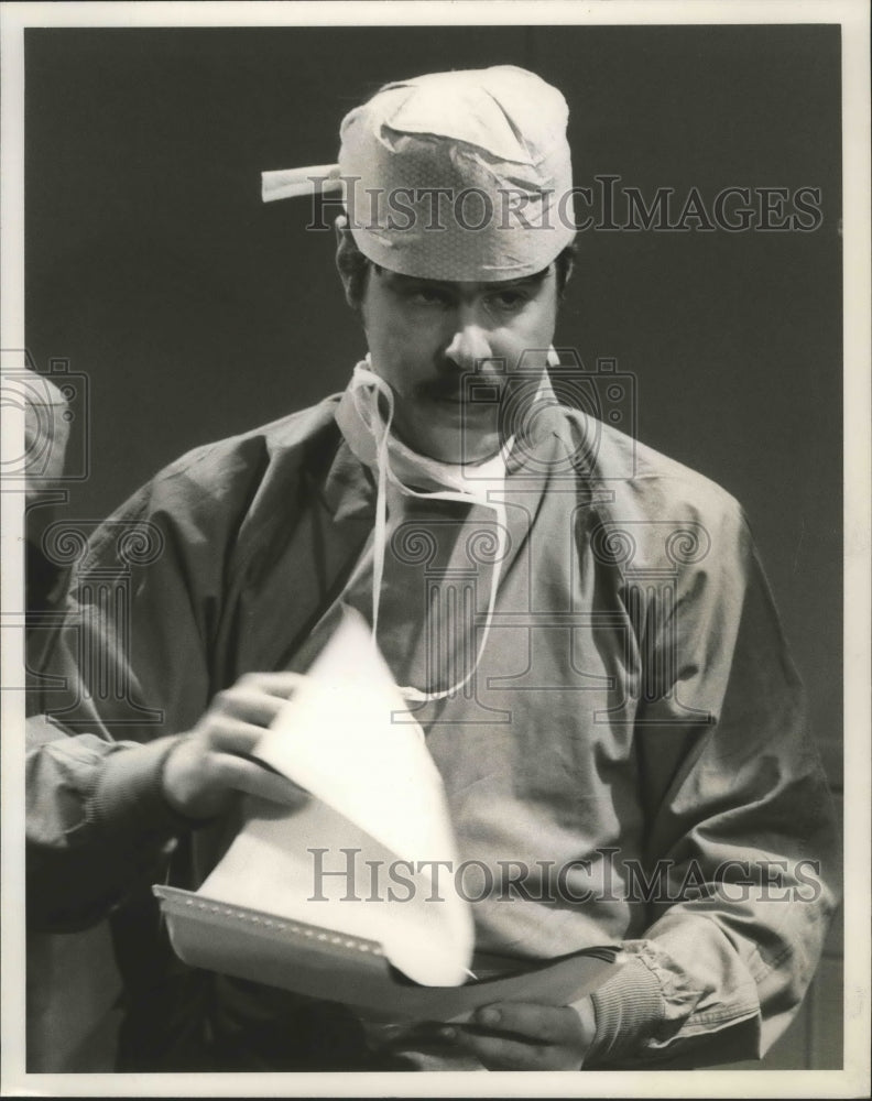 1979 Press Photo Dan Aykroyd, Repertory company member. - Historic Images