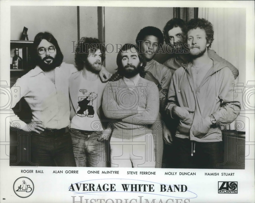 1976 Press Photo Average White Band - Historic Images