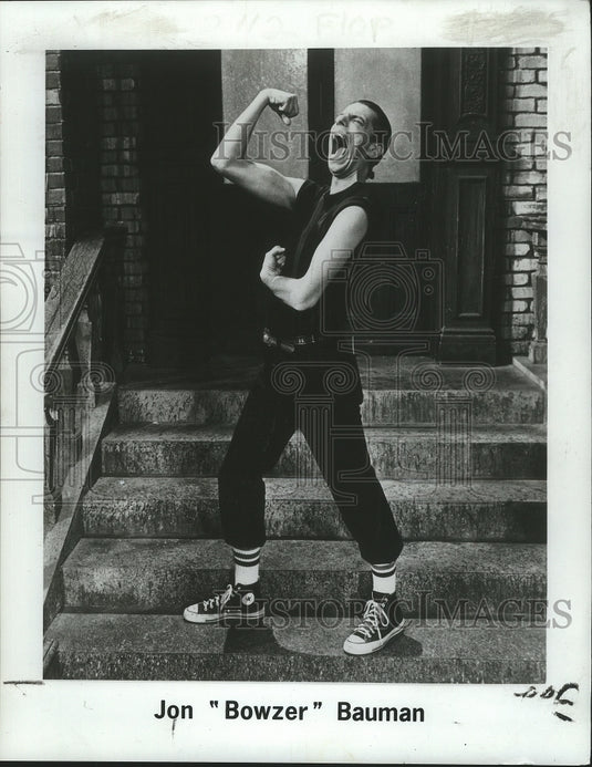1982 Press Photo Jon "Bowzer" Bauman - nox04428- Historic Images