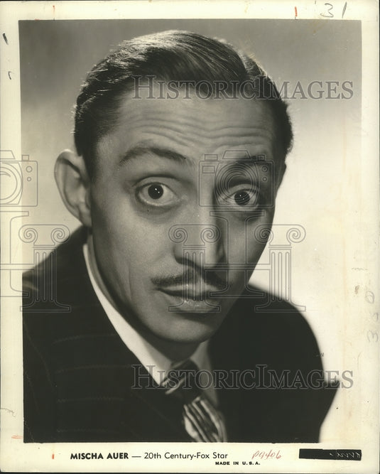 1958 Press Photo Mischa Auer, Actor - Historic Images