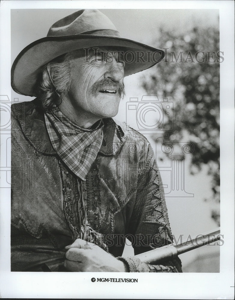 1979 Press Photo James Arness Stars as Zeb Macahan in How The West Was Won - Historic Images