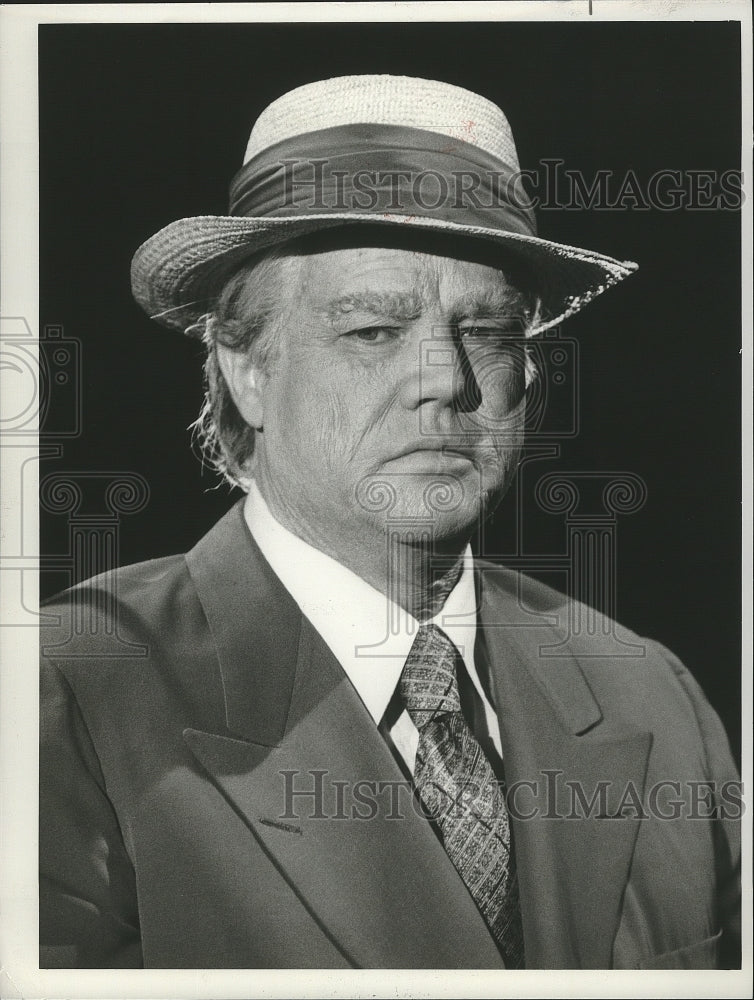 1983 Press Photo Joe Don Baker on America's Heroes" The Athlete Chronicles- Historic Images