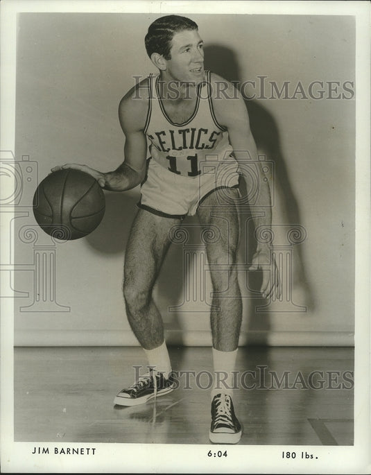 1975 Press Photo Jim Barnett, Rookie for Boston Cletics - nox04769-Historic Images