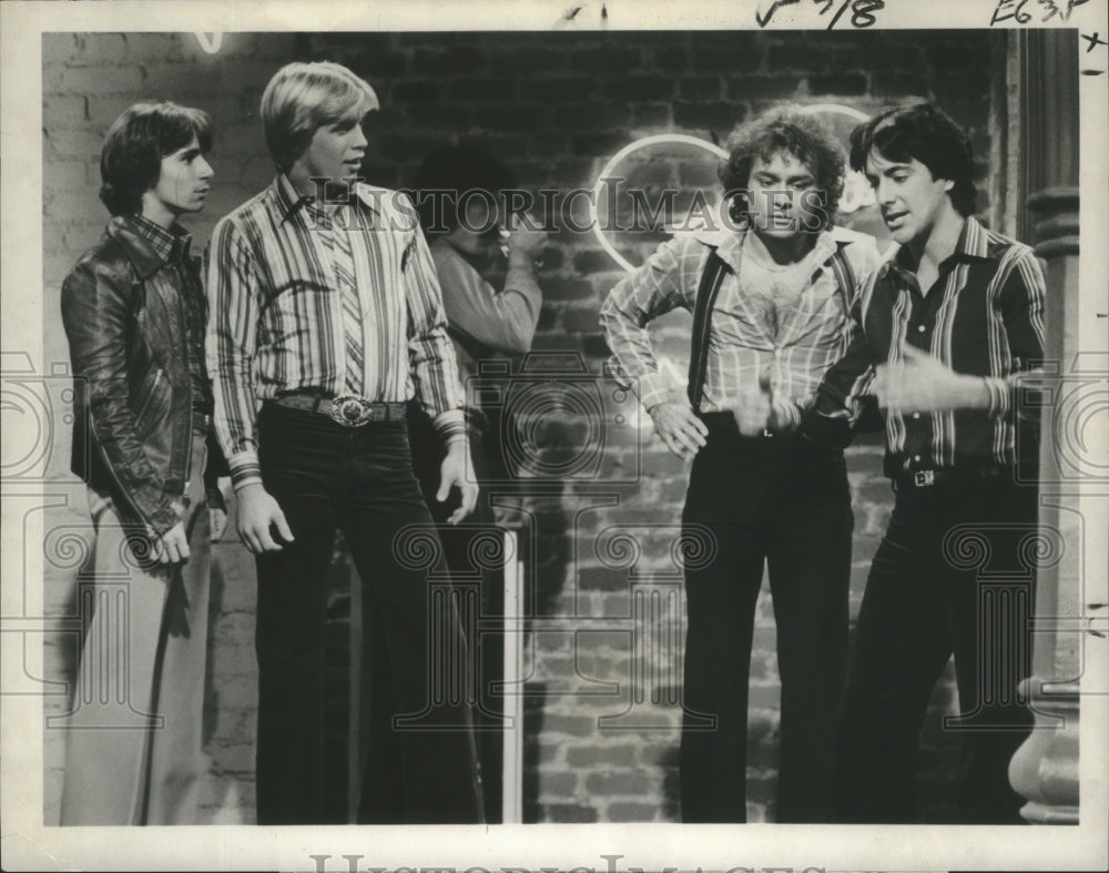 1979 Press Photo Actors in a Scene from Makin' It - nox05107- Historic Images