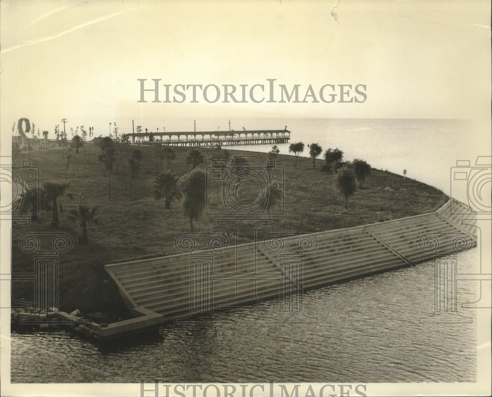 1937 Press Photo Mouth of the Bayou St. John - Louisiana - nox05156- Historic Images