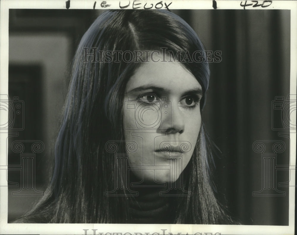 1973 Press Photo Marjorie Arnold on "Owen Marshall, Counselor at Law" - Historic Images
